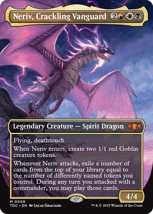 Neriv, Crackling Vanguard (Borderless)
