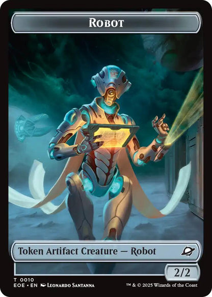 Robot // Munitions Double-Sided Token